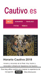Mobile Screenshot of cautivo.es